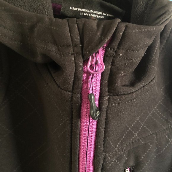 Mondetta Black Zip Up Hooded Jacket - Picture 12 of 13